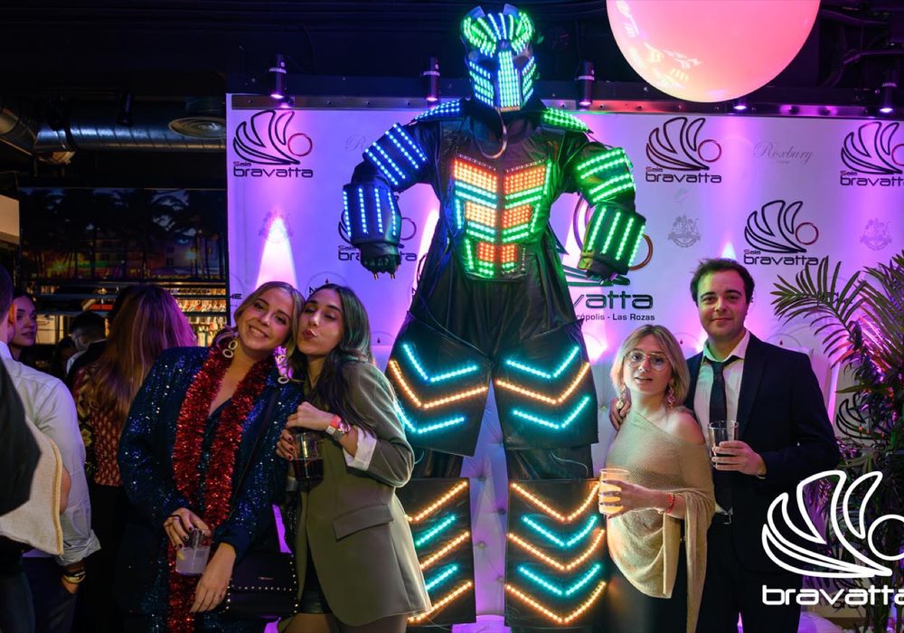 Fotos de las fiestas de Nochevieja en Bravatta